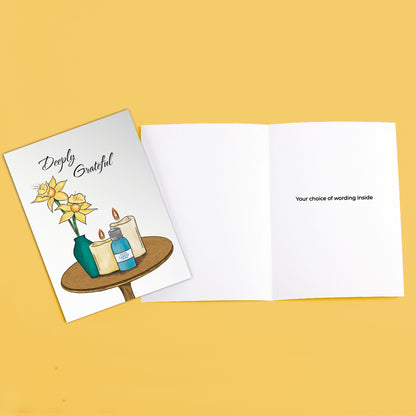 ‘Oils & Candles’ Business Thank You Cards image 3