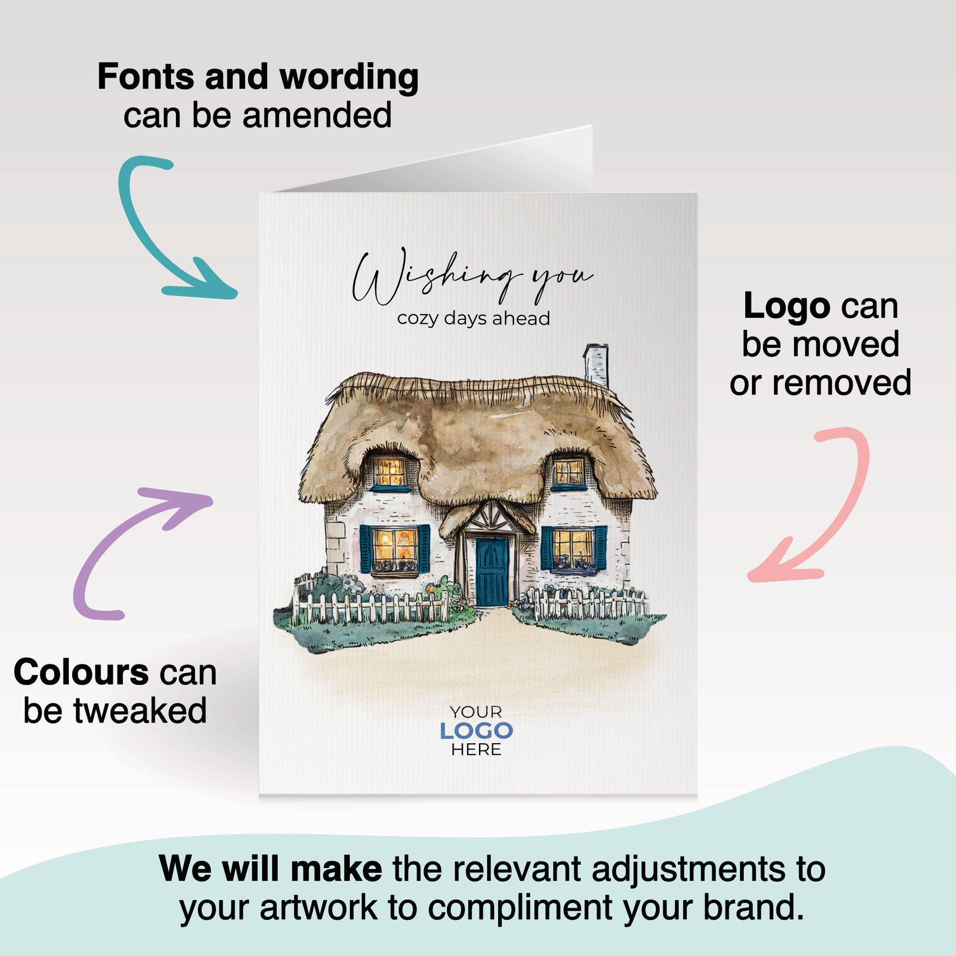 ‘Warm Cottage’ Business Property Cards image 2