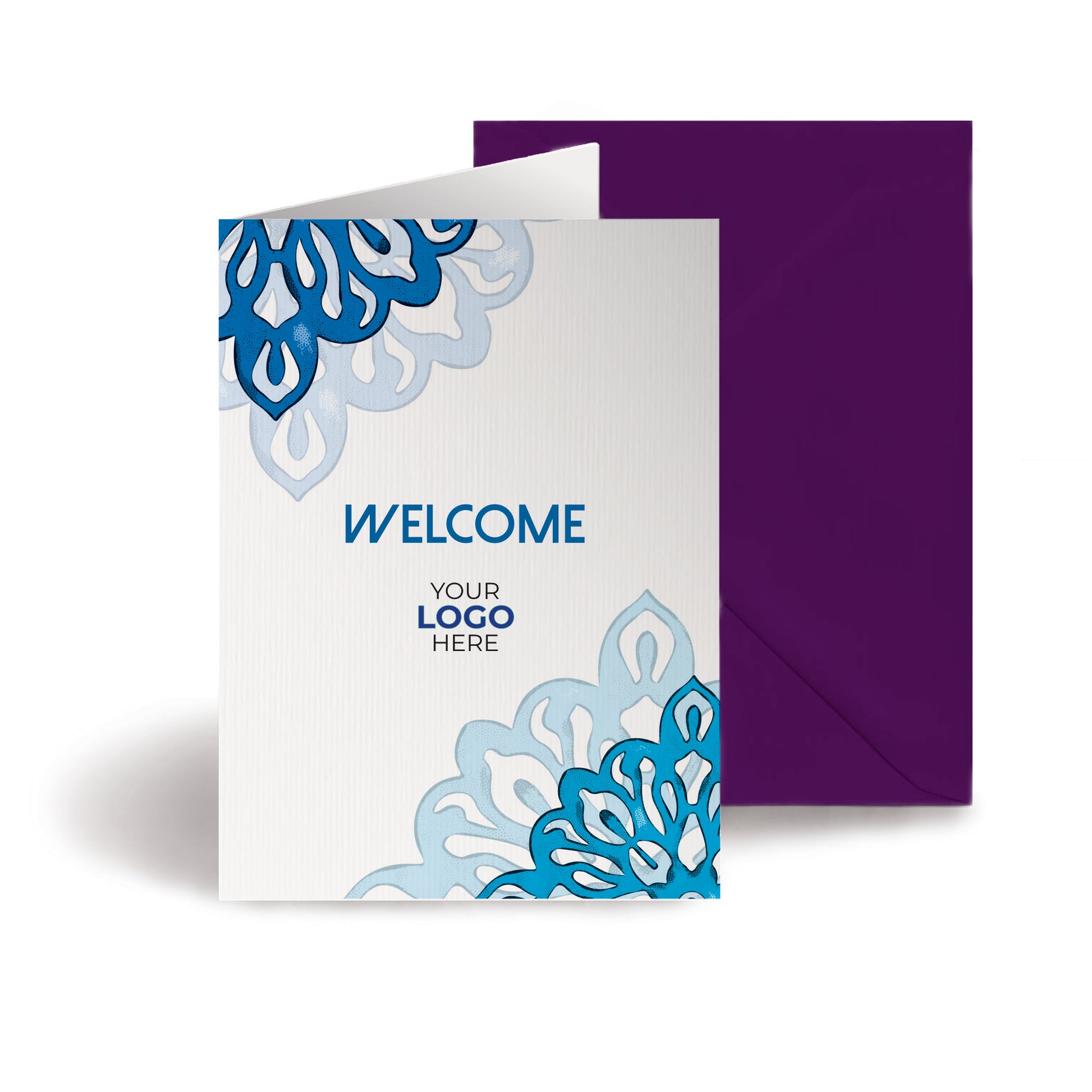 ‘Simple Mandala' Business Welcome Cards image 0