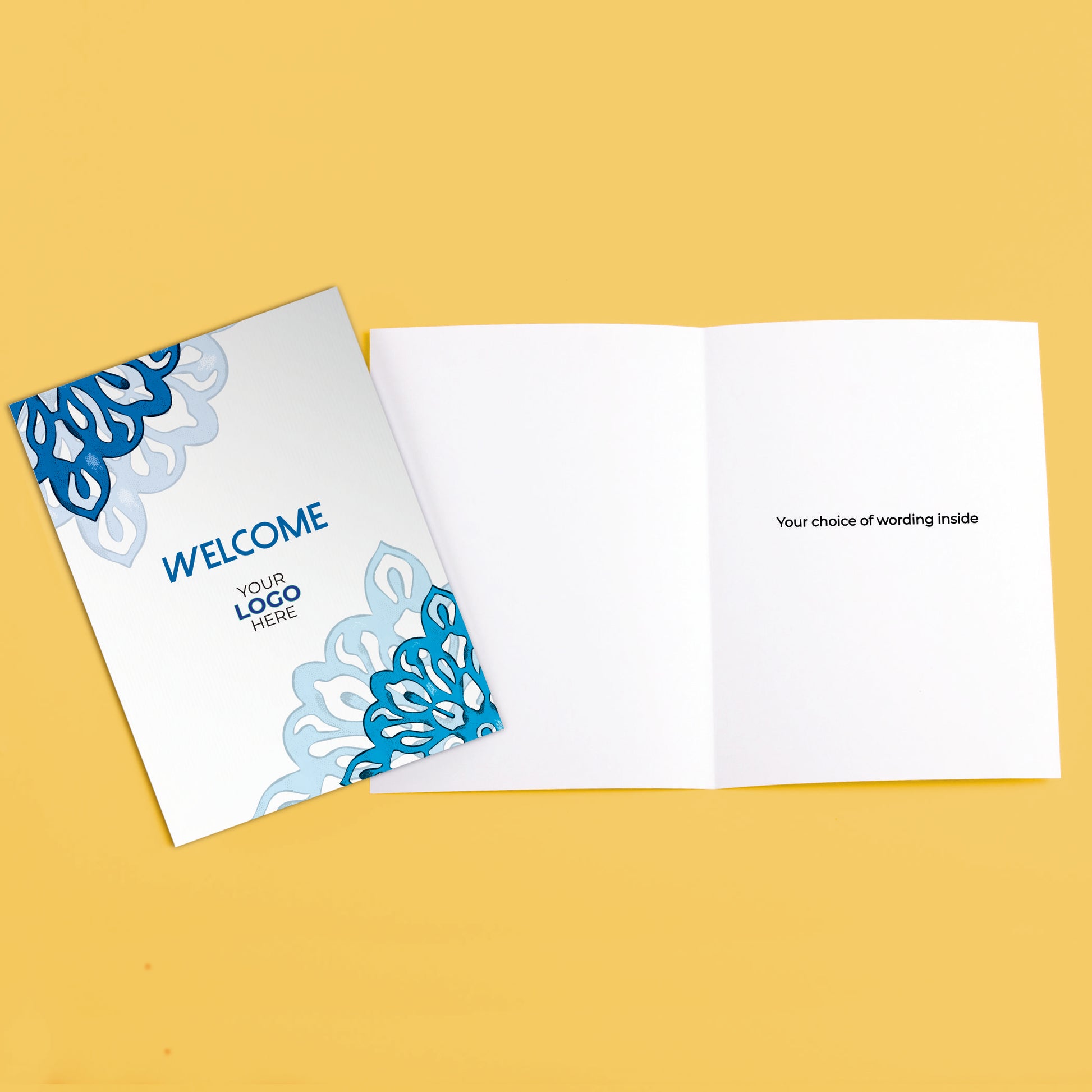 ‘Simple Mandala' Business Welcome Cards image 3