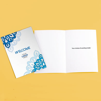 ‘Simple Mandala' Business Welcome Cards image 3
