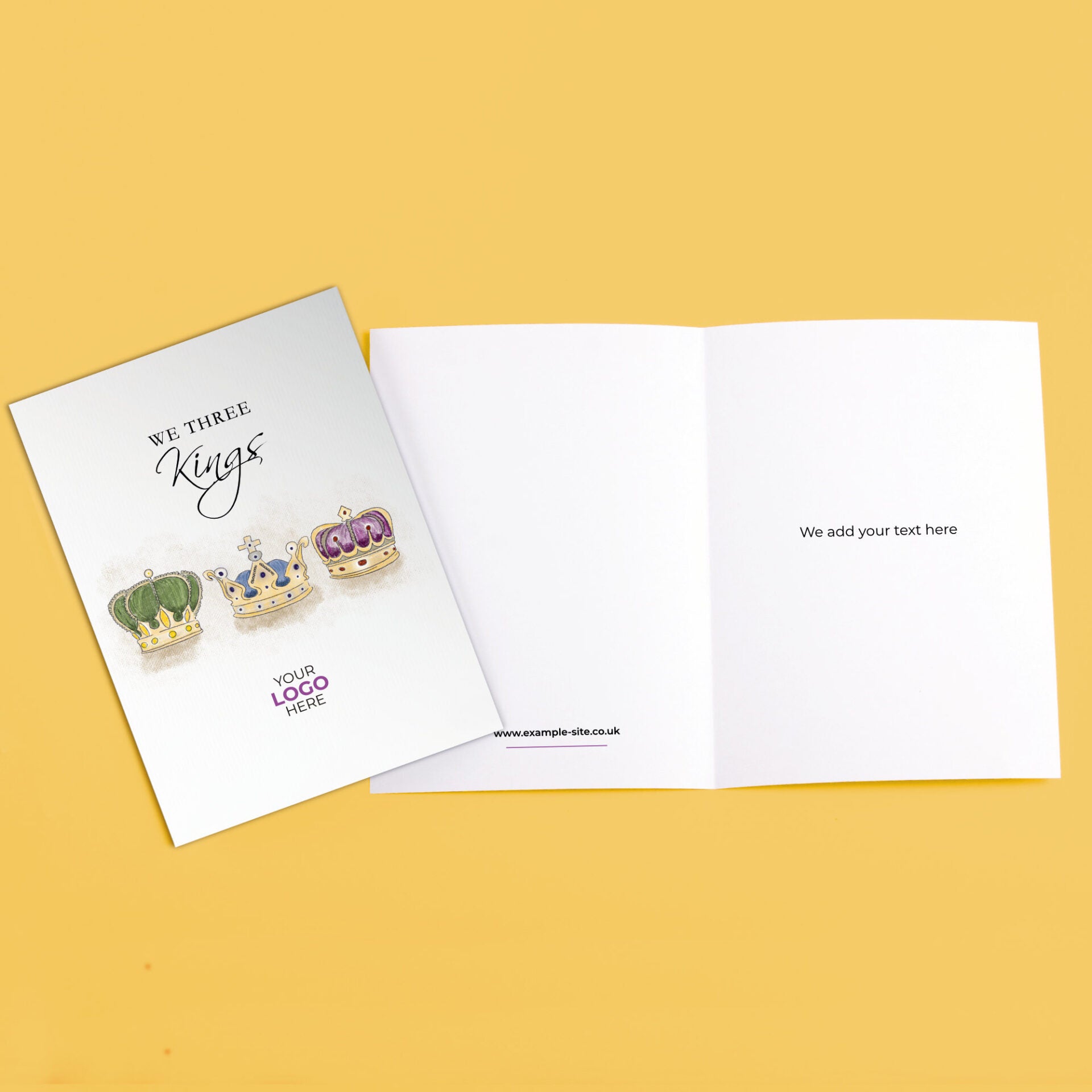 Three Wise Men' Branded Christmas Cards image 3