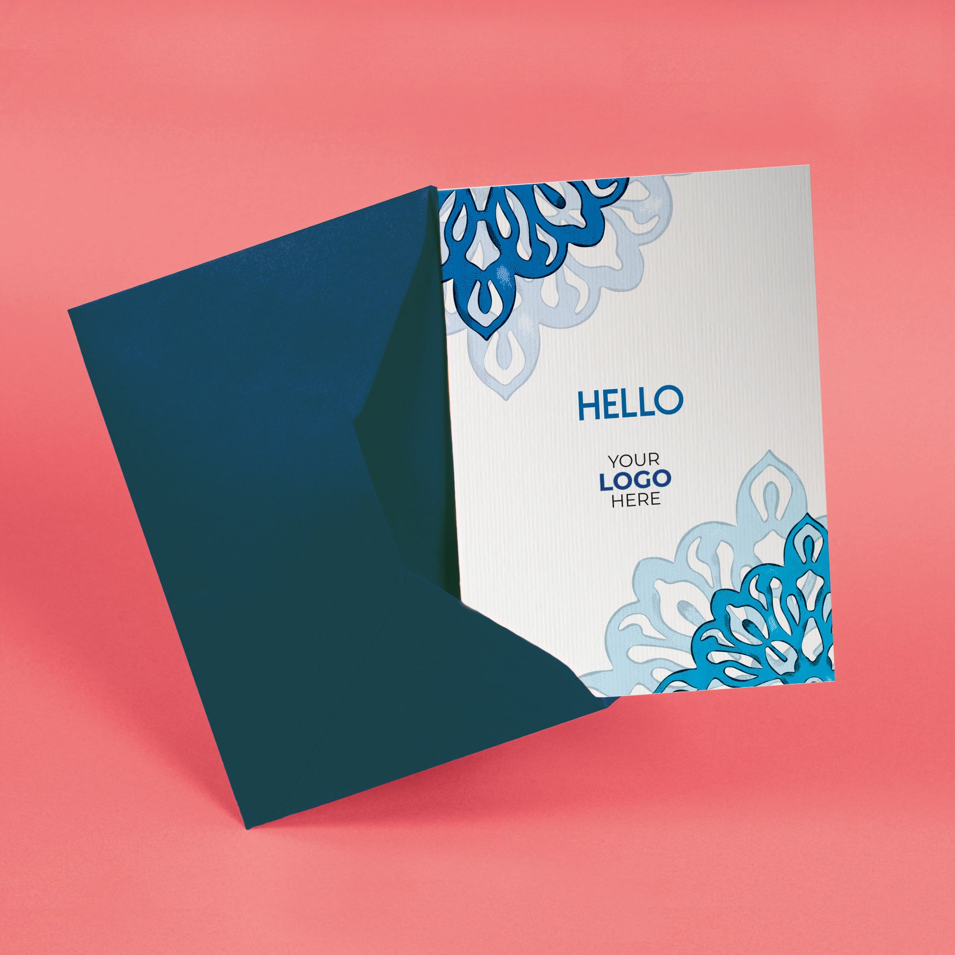 ‘Simple Mandala’ Business Checking in Cards image 1