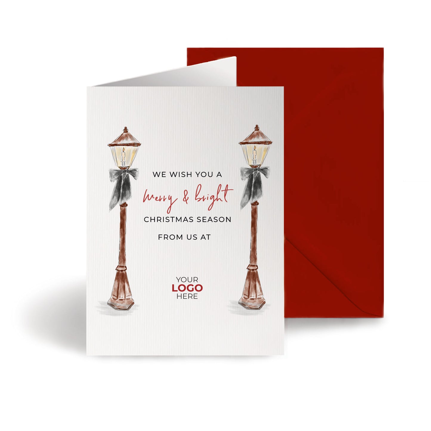 Night Light' Branded Christmas Cards image 0