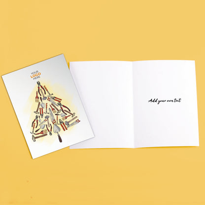 Construction Tree' Branded Christmas Cards image 3