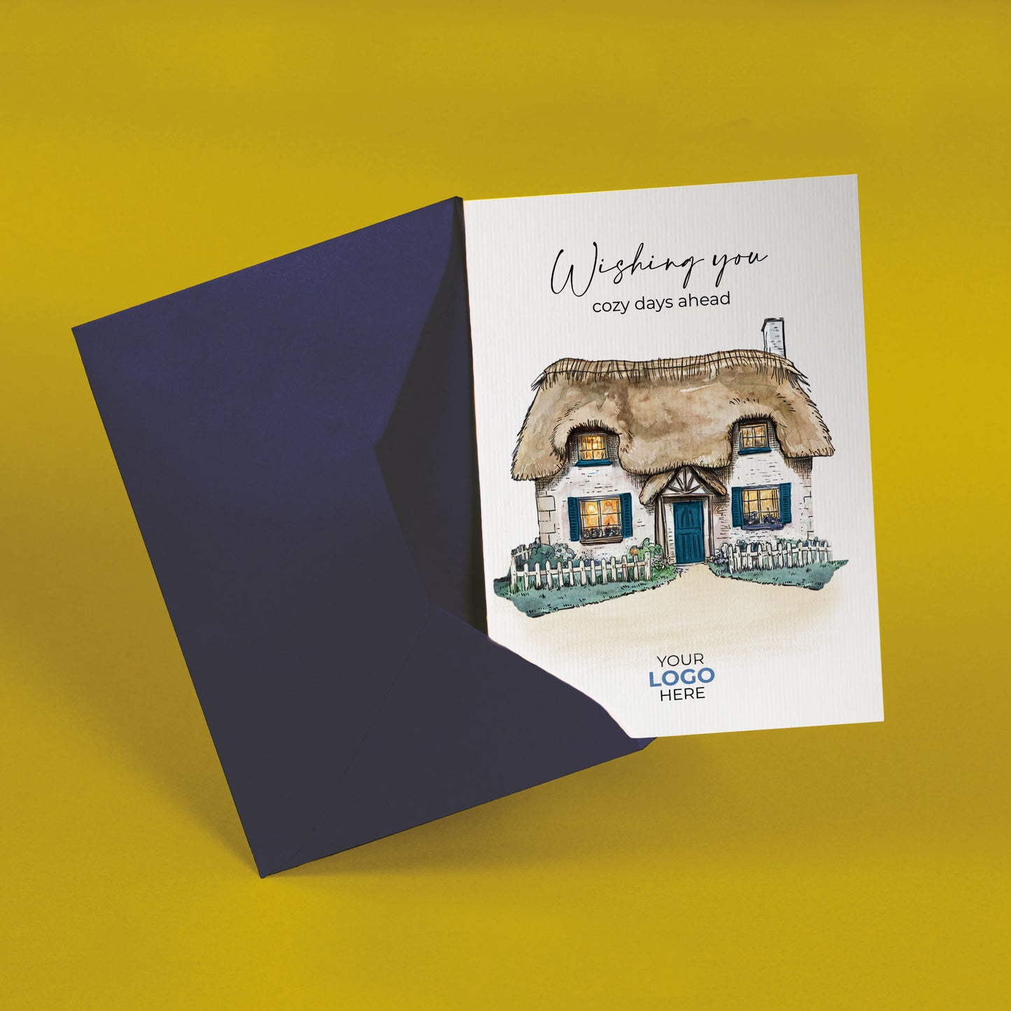 ‘Warm Cottage’ Business Property Cards image 1