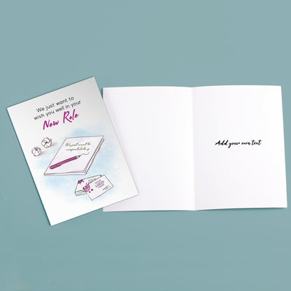 Note and Business’ Personalised Corporate Branded New Job Greeting Cards image 3
