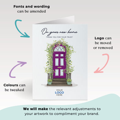 #427 - ‘Door with Ivy’ Business Property Cards