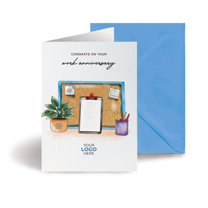 #432 - 'Cork Board & Clipboard’ Branded New Job Cards