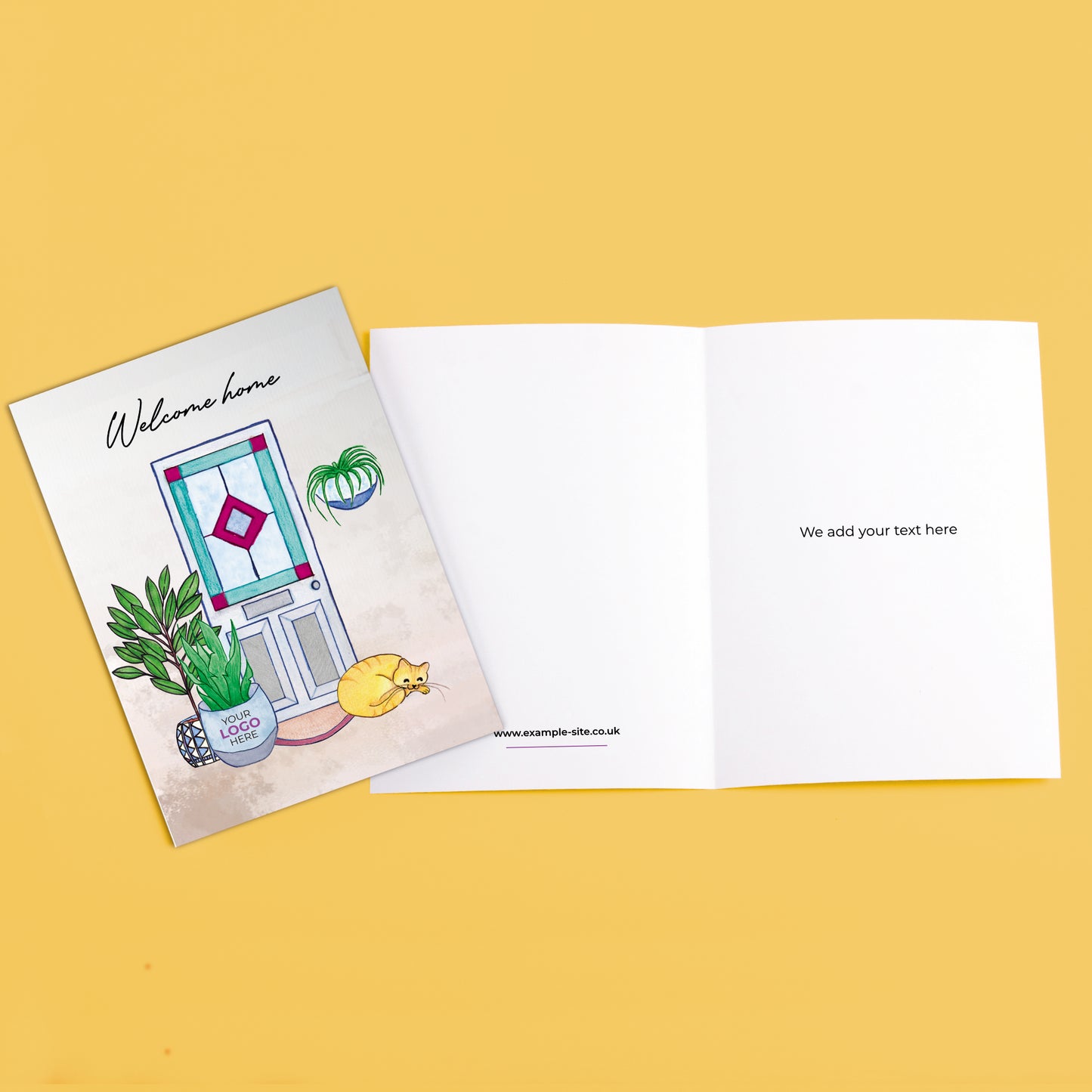 #433 - ‘Stained Glass Window’ Business Property Cards