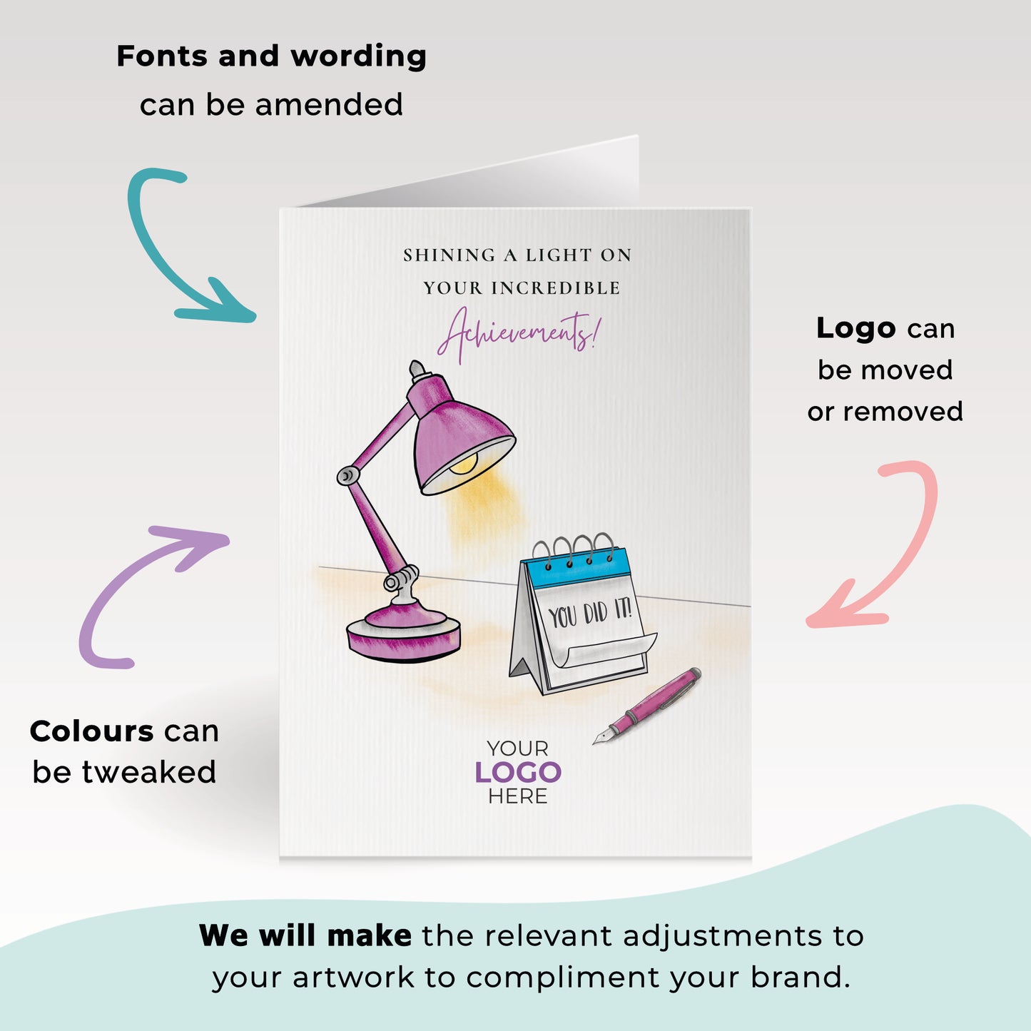 #435 - ‘Shining Light’ Branded Greeting Cards