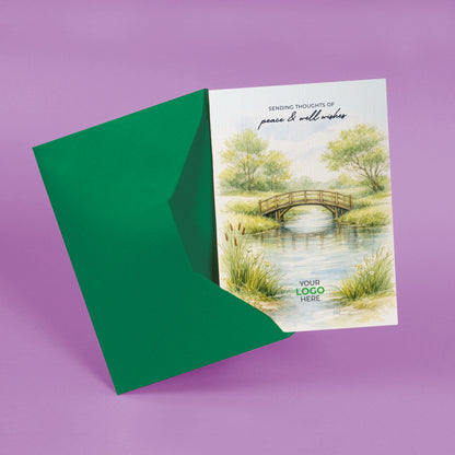 #443 - ‘Bridge Over Water’ Personalised Greeting Cards