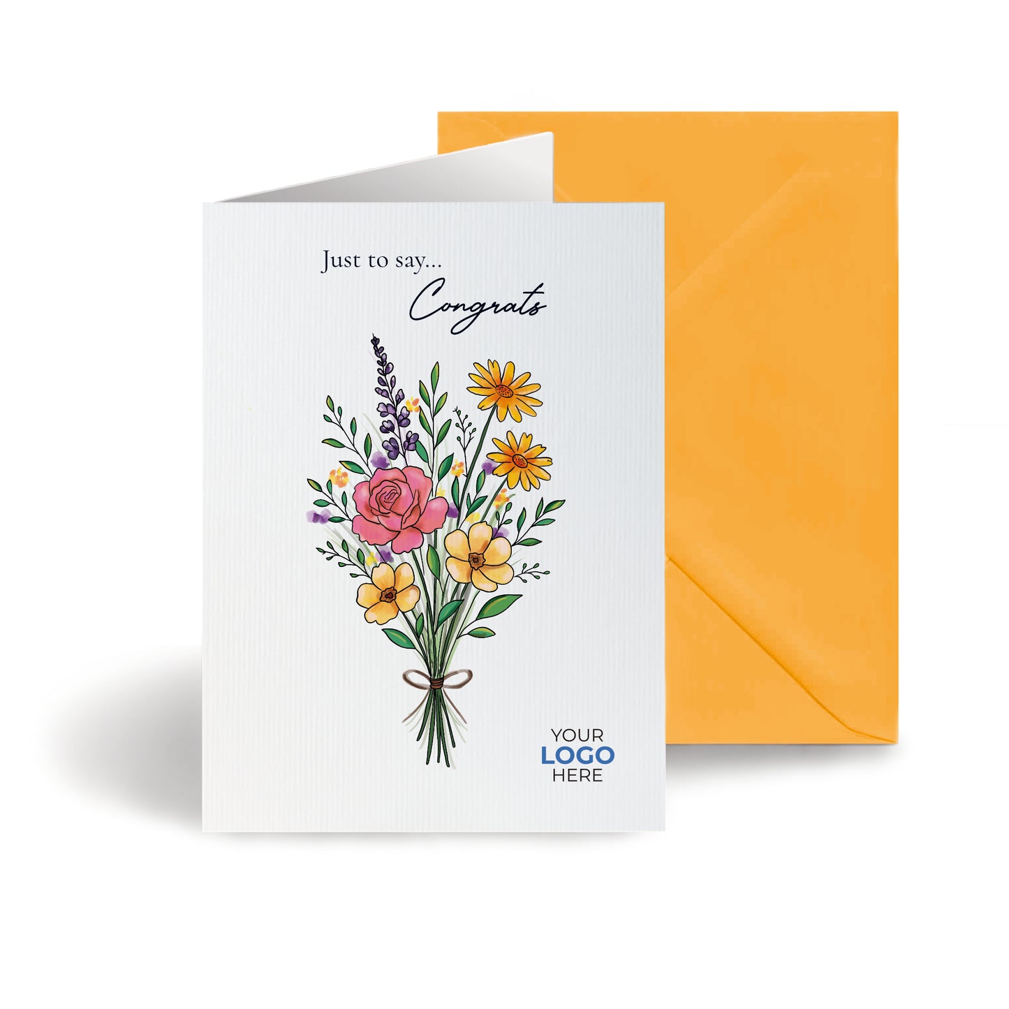#454 - ‘Wildflower Bouquet’ Personalised Greeting Cards