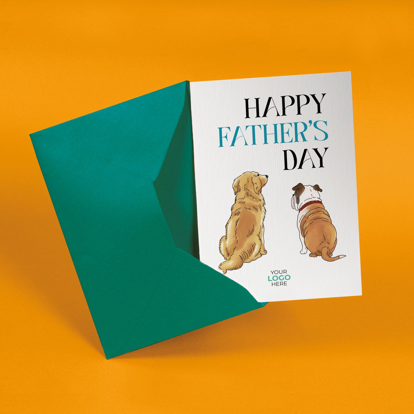 ‘Father's Day Dogs' Business All About Dogs Cards image 1