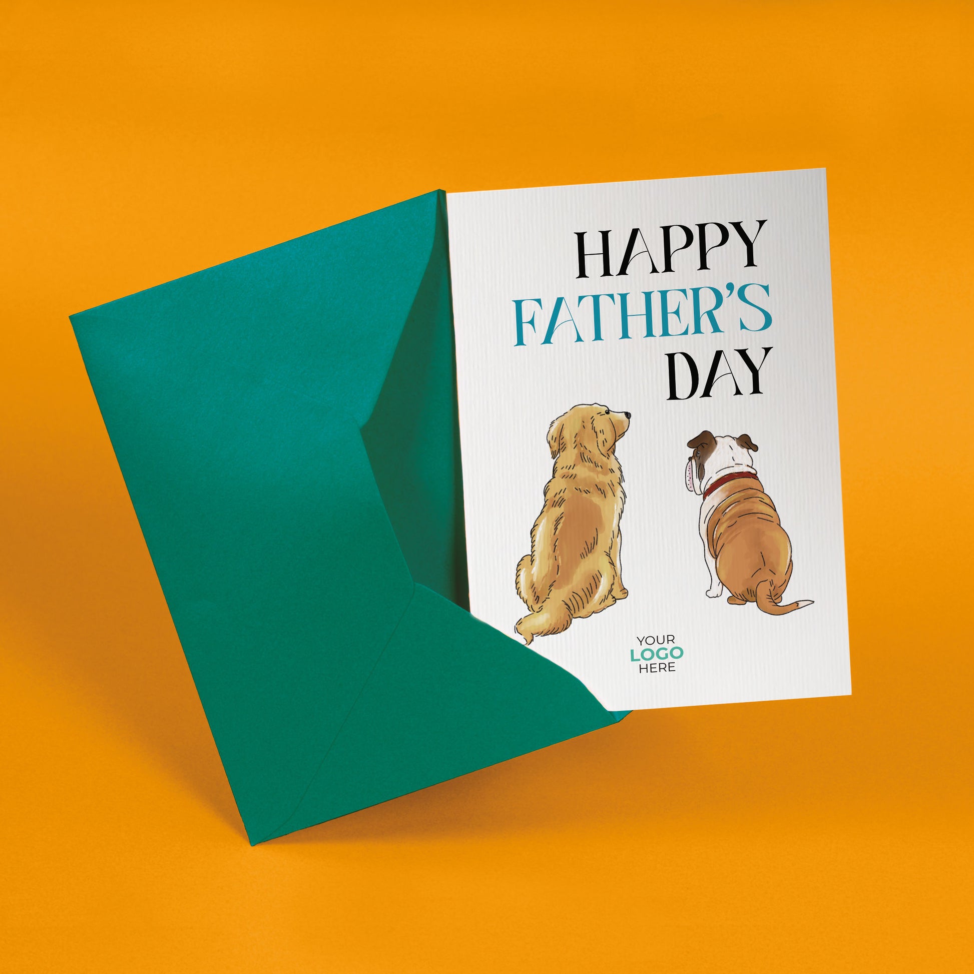 ‘Father's Day Dogs' Business All About Dogs Cards image 1