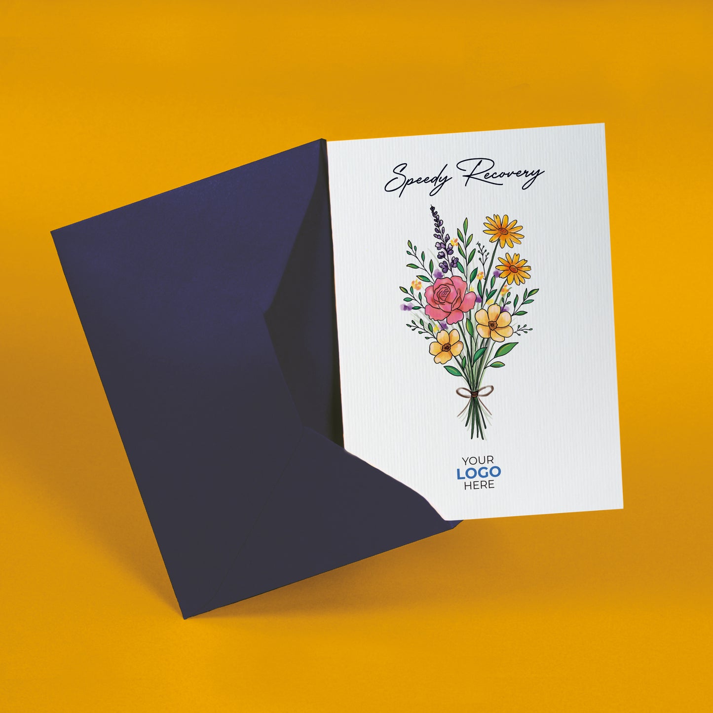 #457 - ‘Wildflower Bouquet’ Personalised Greeting Cards