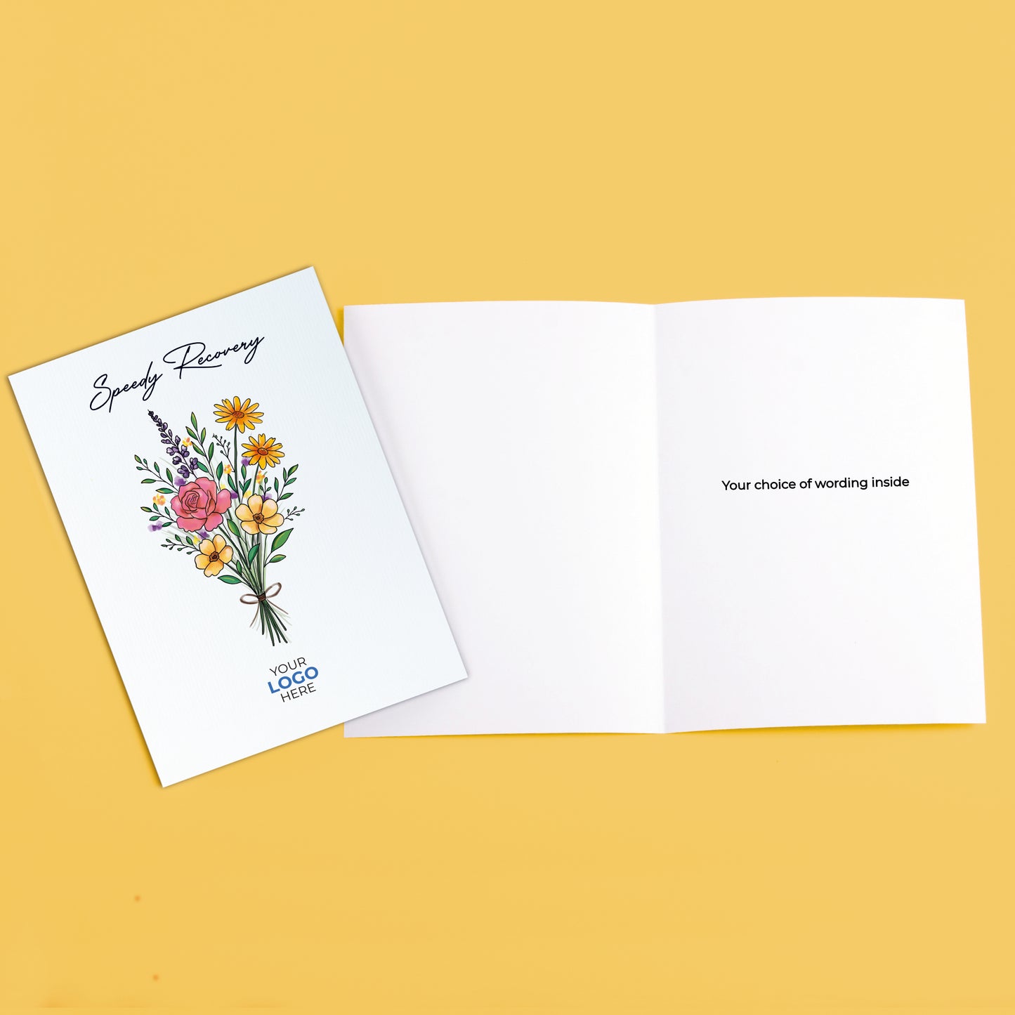 #457 - ‘Wildflower Bouquet’ Personalised Greeting Cards