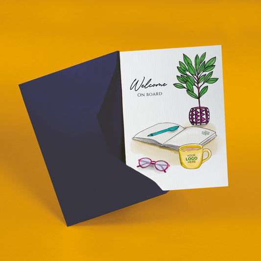 #475 - ‘Office Desk’ Personalised Greeting Cards