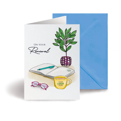 #476 - ‘Office Desk’ Personalised Greeting Cards