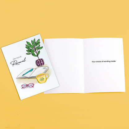 #476 - ‘Office Desk’ Personalised Greeting Cards