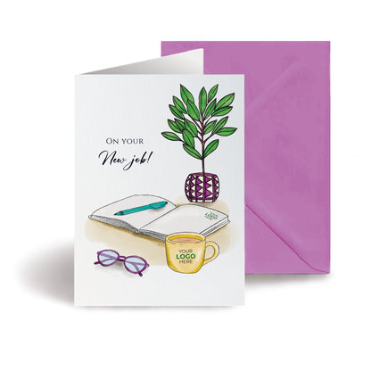 #478 - ‘Office Desk’ Personalised Greeting Cards