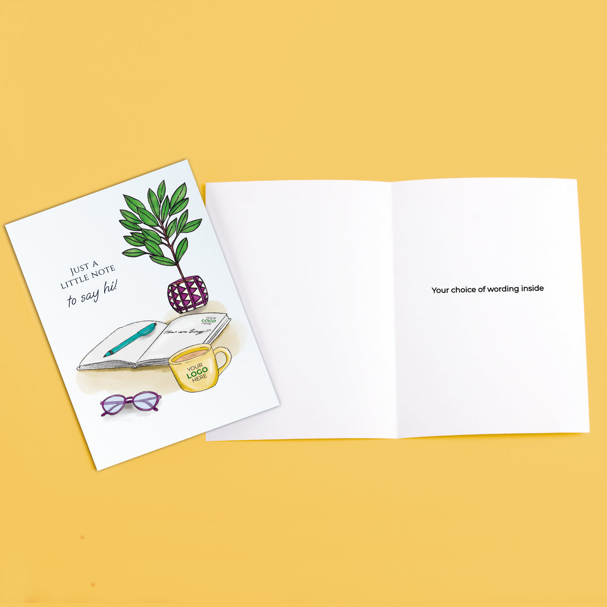 #479 - ‘Office Desk’ Personalised Greeting Cards