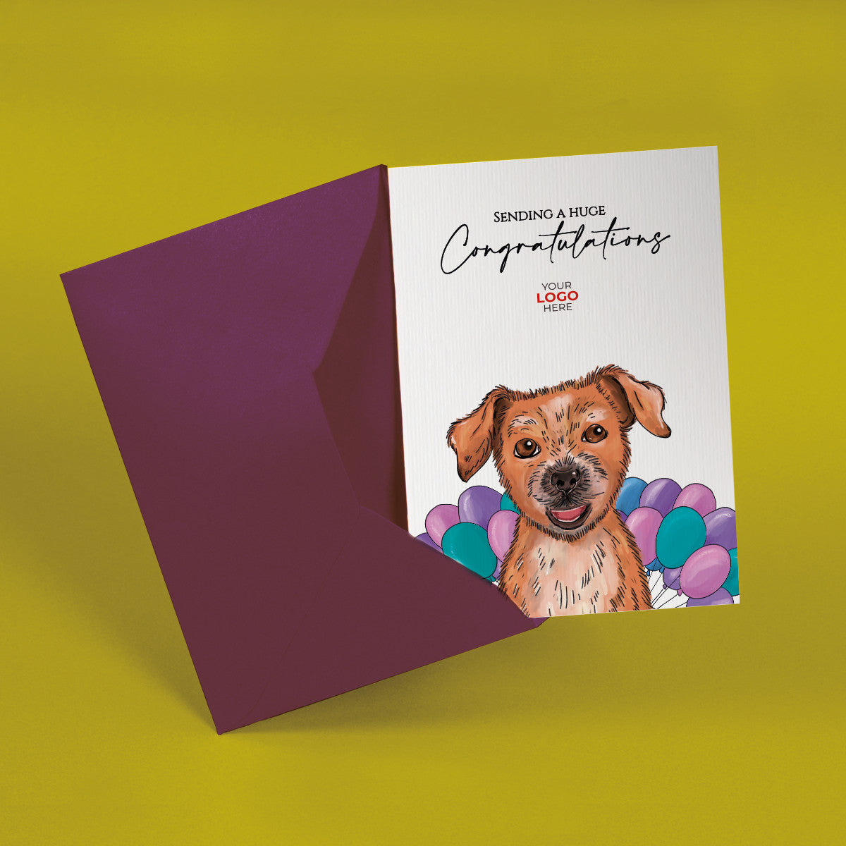 ‘Dog With Smile' Business All About Dogs Cards image 1