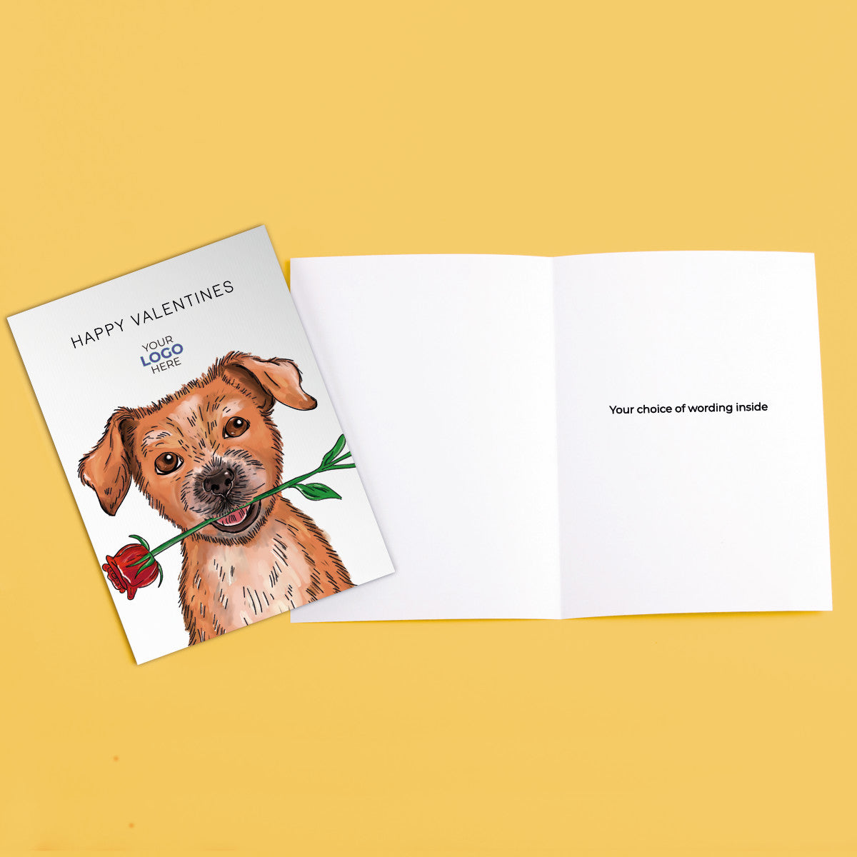 ‘Dog & Rose' Business All About Dogs Cards image 3