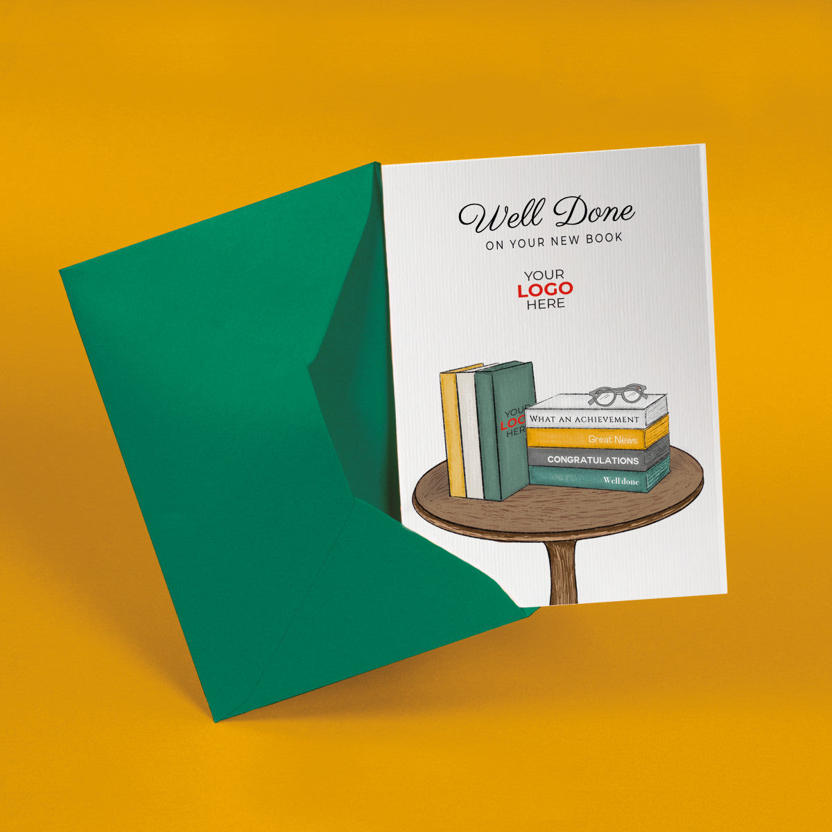 ‘Books on Table’ Corporate Cards image 1