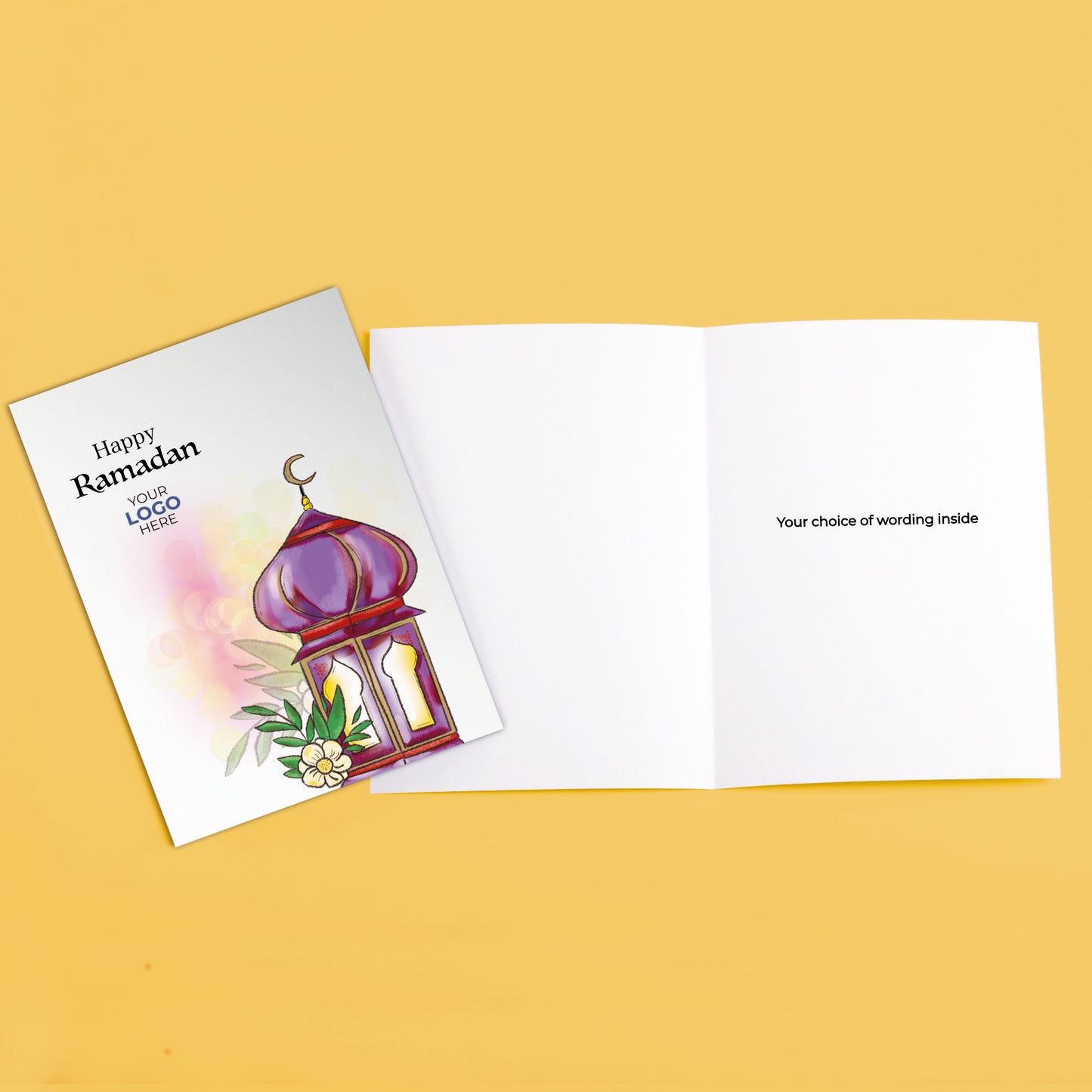 Ramadan Lantern' Business Religious Festival Cards image 3