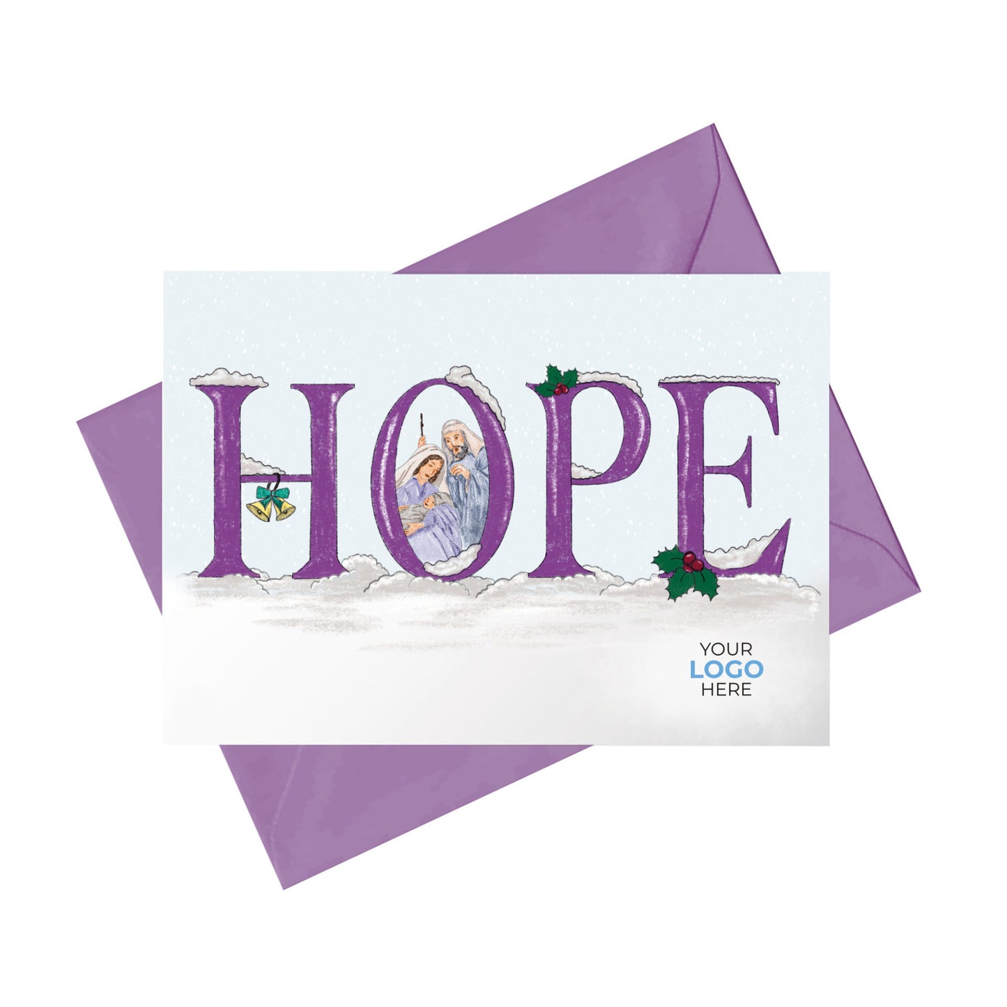 Hope - Version 1' Branded Christmas Cards image 0