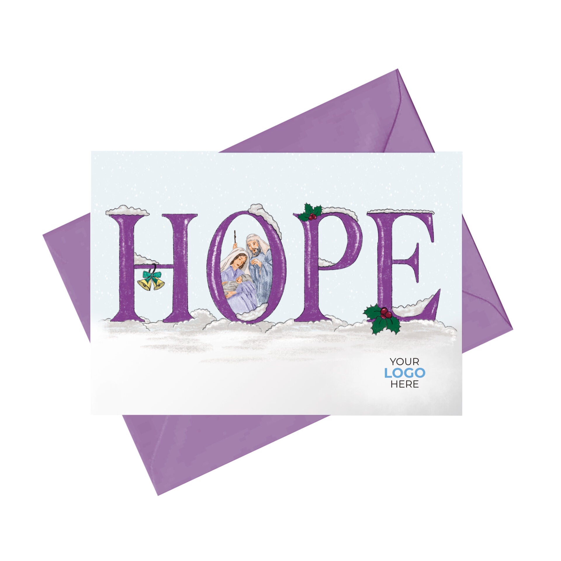 Hope - Version 1' Branded Christmas Cards image 0