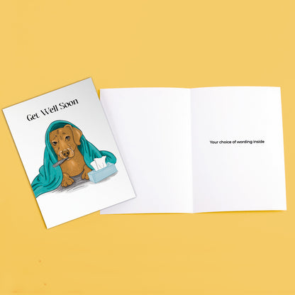 ‘Sick Dog’ Business Get Well Soon Cards image 3