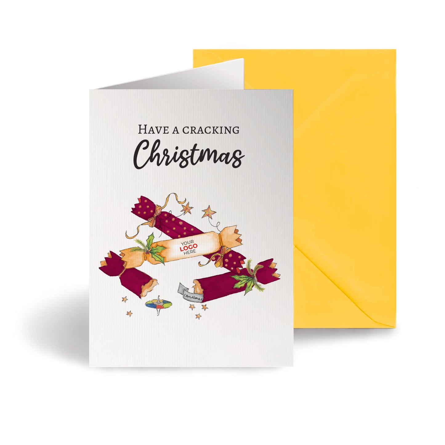 ‘Crackers’  Customised Corporate Christmas Cards image 0