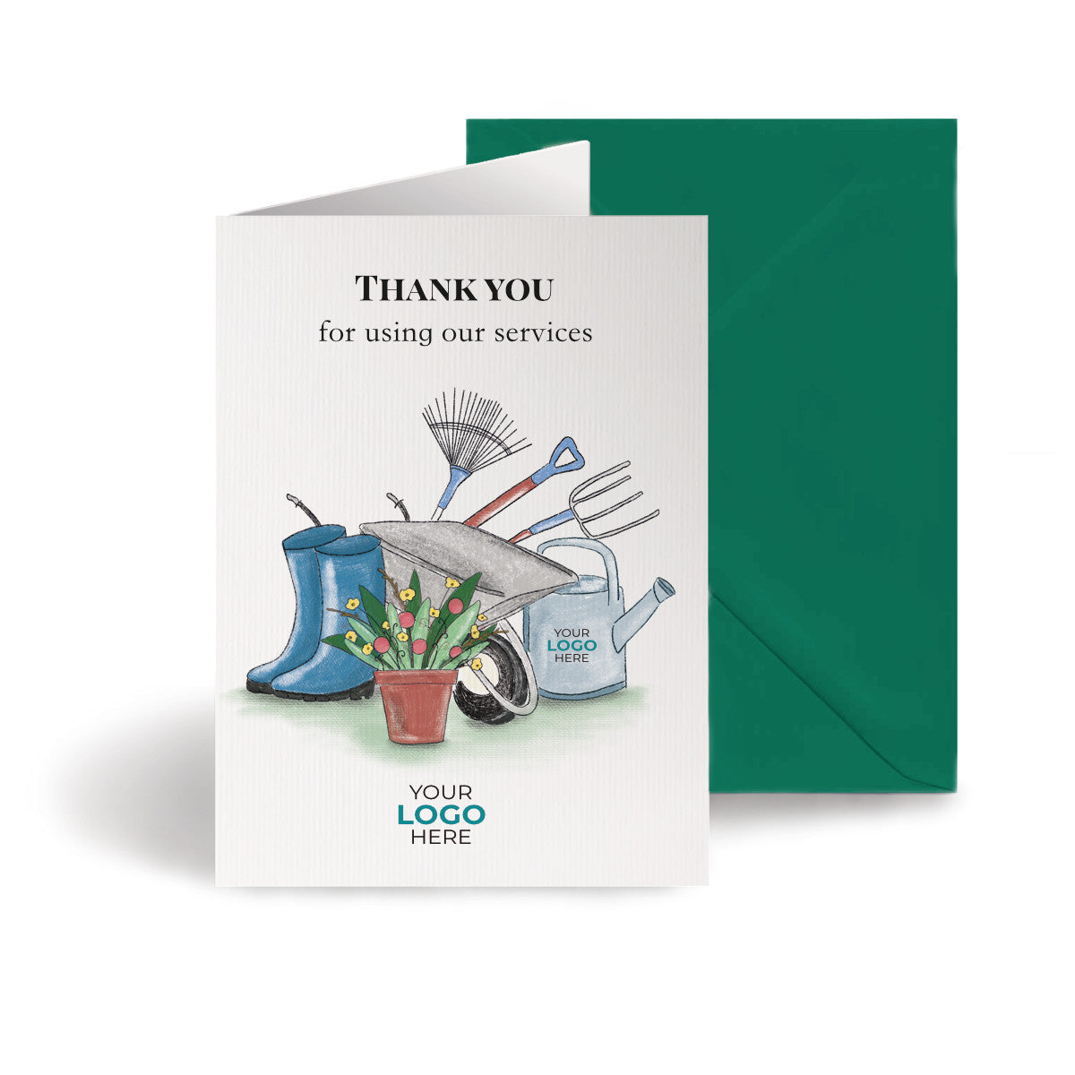 ‘Gardening Tools’  Trades People Corporate Cards image 0