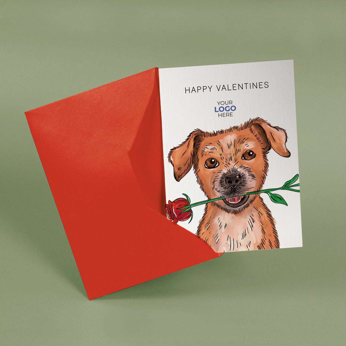 ‘Dog & Rose' Business All About Dogs Cards image 1