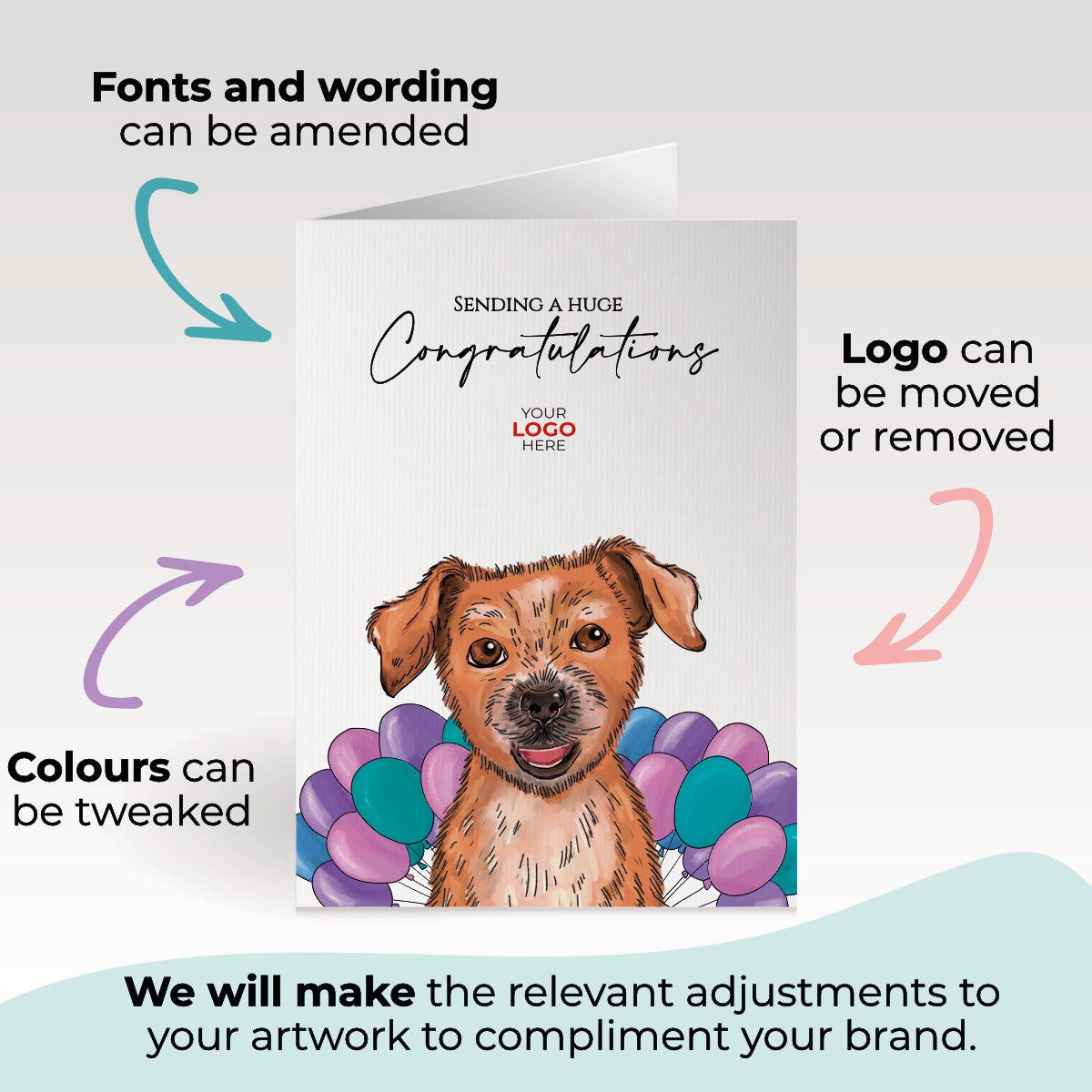 ‘Dog With Smile' Business All About Dogs Cards image 2