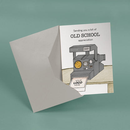 ‘Polaroid’ Personalised Corporate Branded Creative Industries Greeting Cards image 2