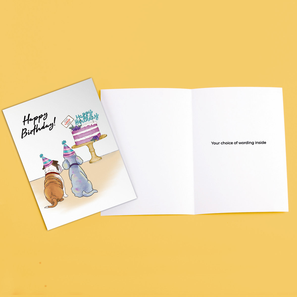 ‘Birthday Dogs' Business All About Dogs Cards image 3