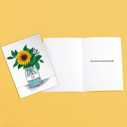 ‘Sunflower’ Business Open Cards image 3