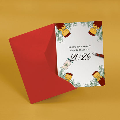 ‘Cracking Year' Business New Year Cards image 1