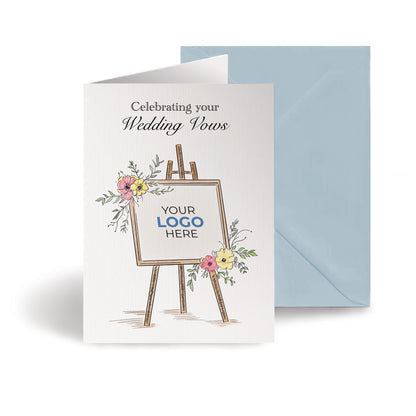 ‘Easel Sign’  Wedding Cards image 0