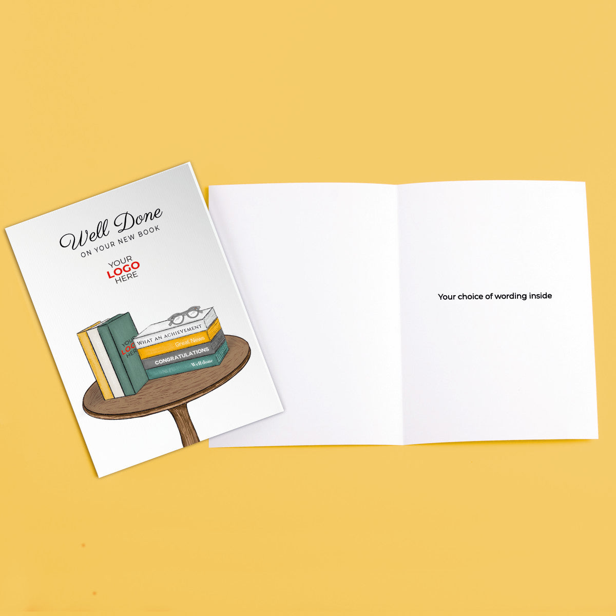 ‘Books on Table’ Corporate Cards image 3