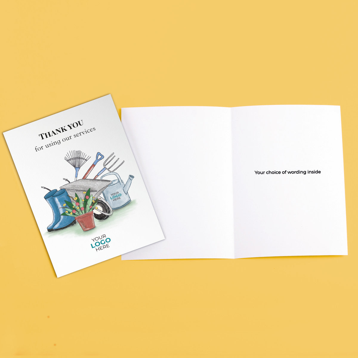 ‘Gardening Tools’  Trades People Corporate Cards image 3