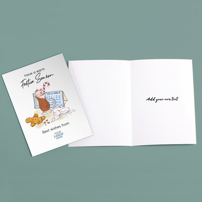 ‘Gingerbread Table’  Customised Corporate Christmas Cards image 2
