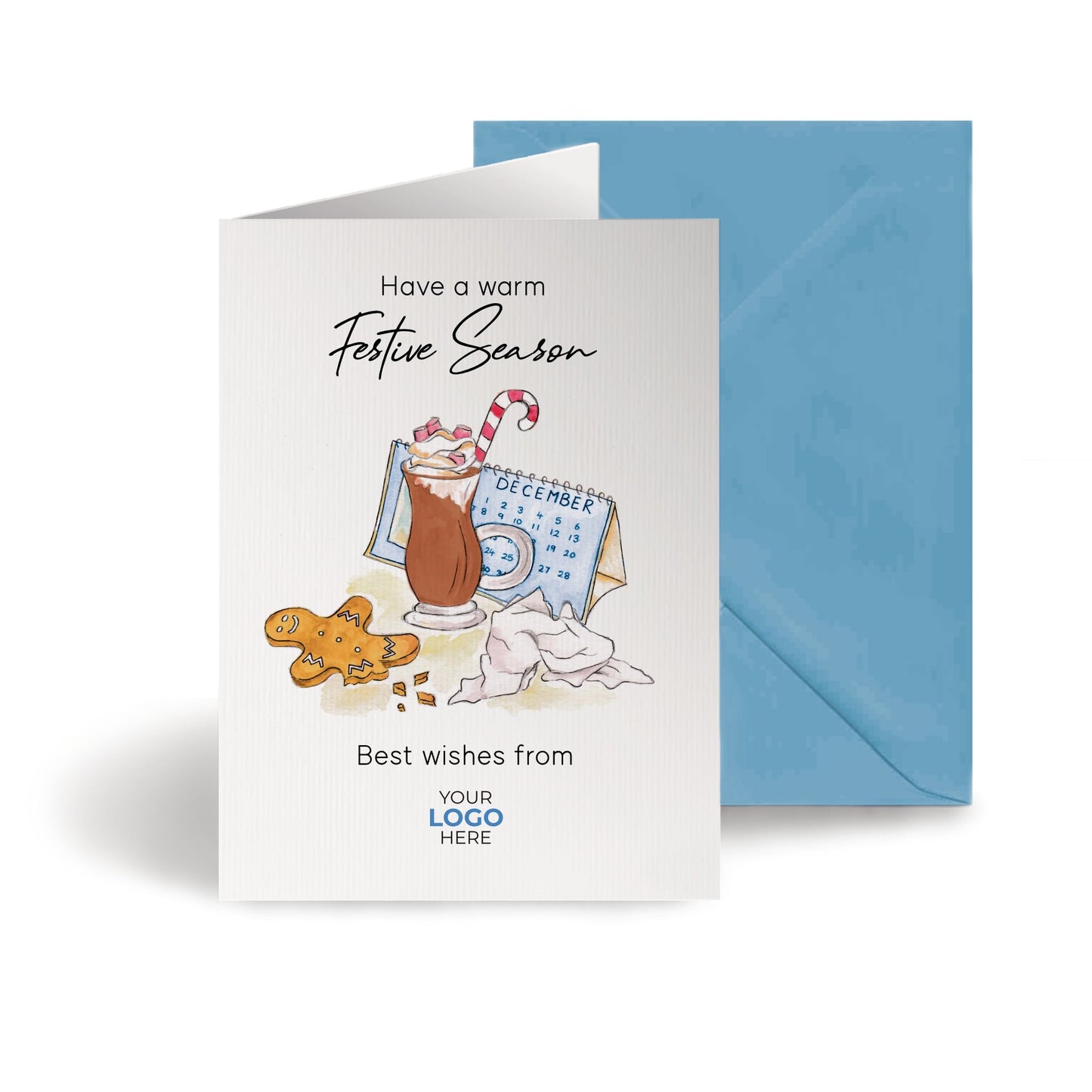 ‘Gingerbread Table’  Customised Corporate Christmas Cards image 0