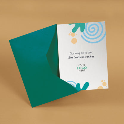 ‘Swirls & Shapes’ Business Checking in Cards image 1