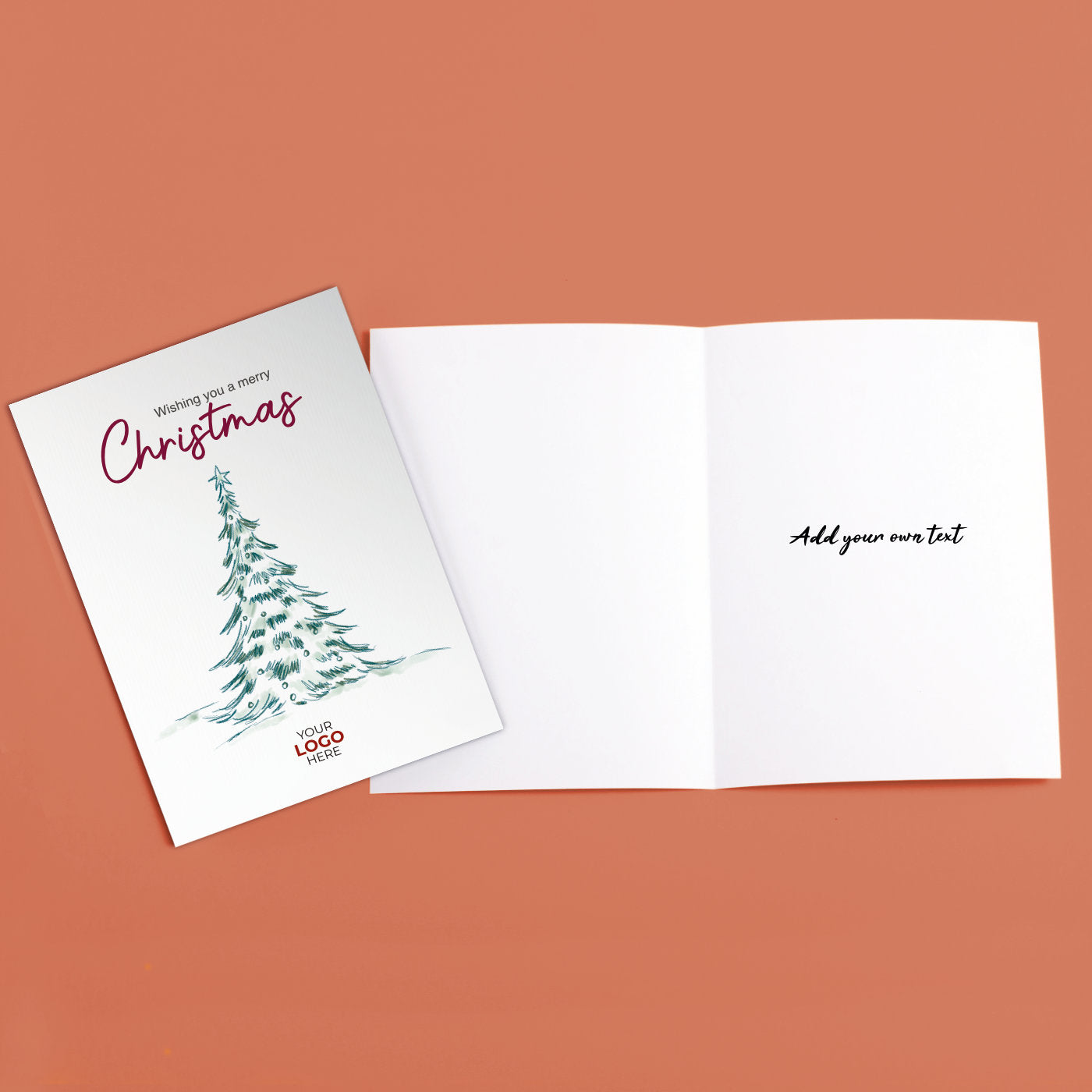 Christmas Tree' Branded Christmas Cards image 3