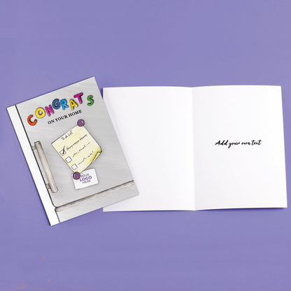 Fridge Magnets' Personalised Corporate Branded Property Greeting Cards image 3