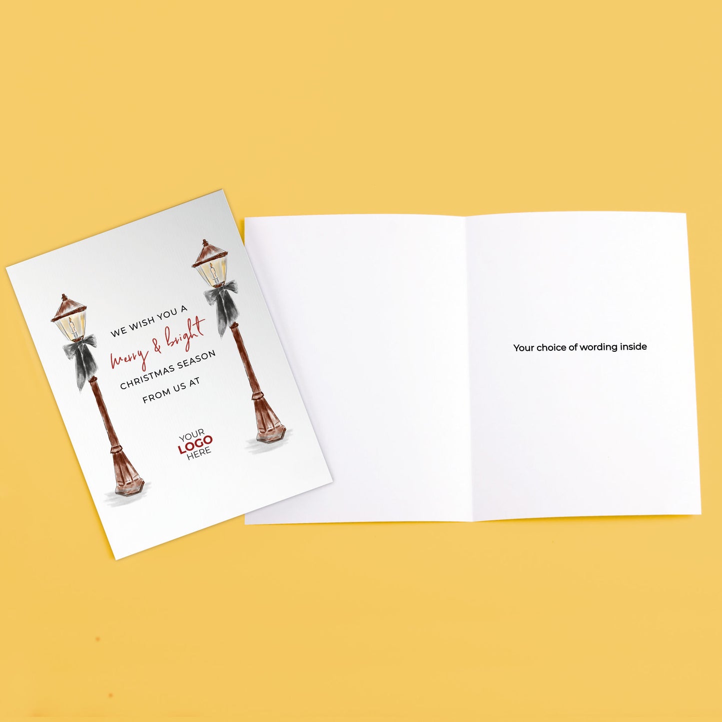 Night Light' Branded Christmas Cards image 3